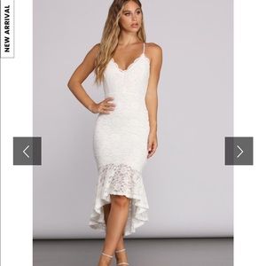 Sound on Trumpet Hem Dress